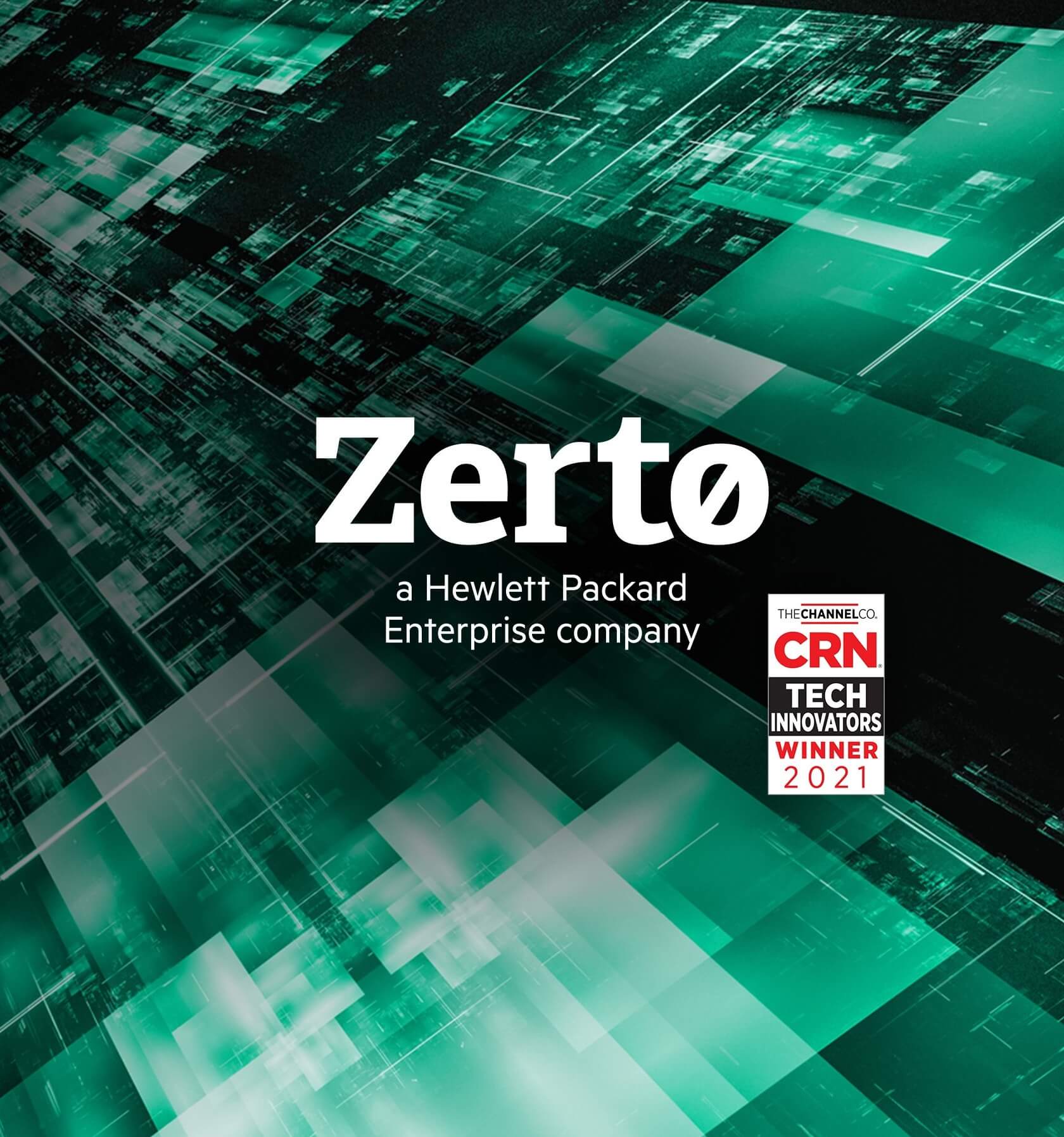 Protection - Disaster Recovery Zerto