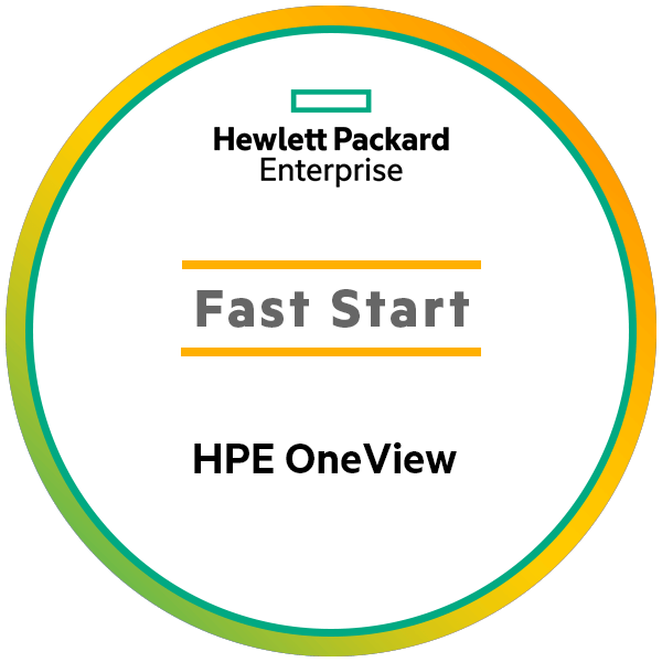 Fast Start – HPE OneView